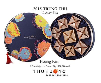 Hộp bánh trung thu Thu Hương Hoàng Kim 8 bánh