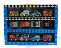 Hộp 12 xe cảnh sát 2806 12f