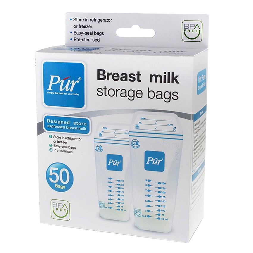 Hộp 50 túi trữ sữa Pur PUR6204 (250ml / túi)