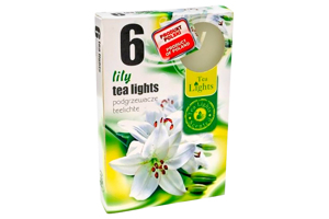 Hộp 6 nến tealight thơm Lily Bartek Candles FtraMart FTM-BAT0670