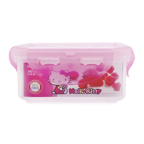 Hộp nhựa đựng thức ăn Hello Kitty Lock&Lock LKT816 - 180ml