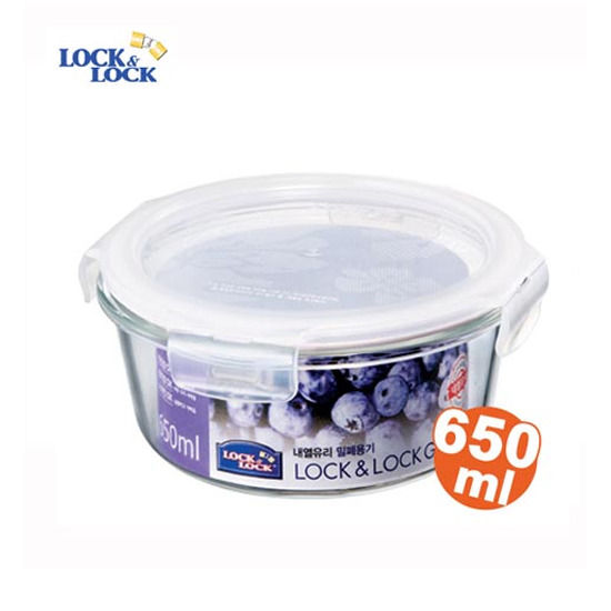 Hộp thủy tinh chịu nhiệt Lock&lock Glass Euro LLG831 650ml