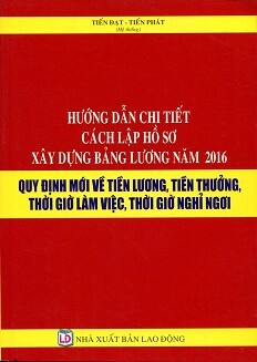 Hướng Dẫn Chi Tiết Cách Lập Hồ Sơ Xây Dựng Bảng Lương Năm 2016