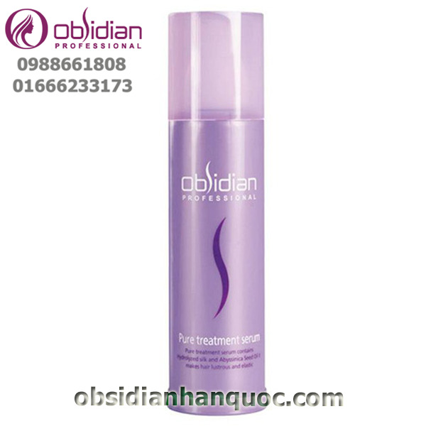 Huyết thanh tinh khiết siêu dưỡng tóc Obsidian Pure Treatment Serum - 150ml