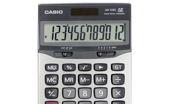 Máy tính bỏ túi Casio AX-120ST 