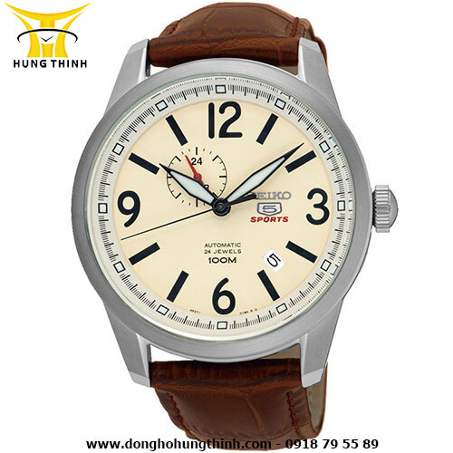 Đồng hồ nam 4 kim dây da Seiko SSA295K1 