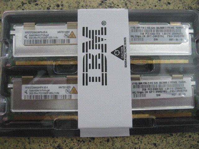 Ram server IBM 8GB Kit (2x 4GB DIMM) PC2-5300 CL5 ECC DDR2 SDRAM LP RDIMM - 41Y2768