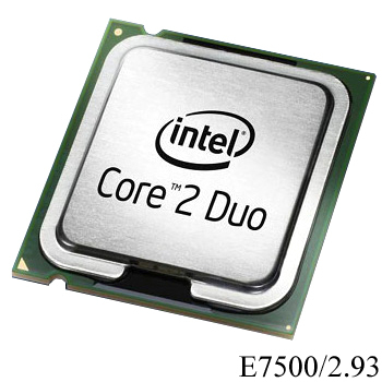 Intel Core2 Duo-E7500 (2.93Ghz) - Tray