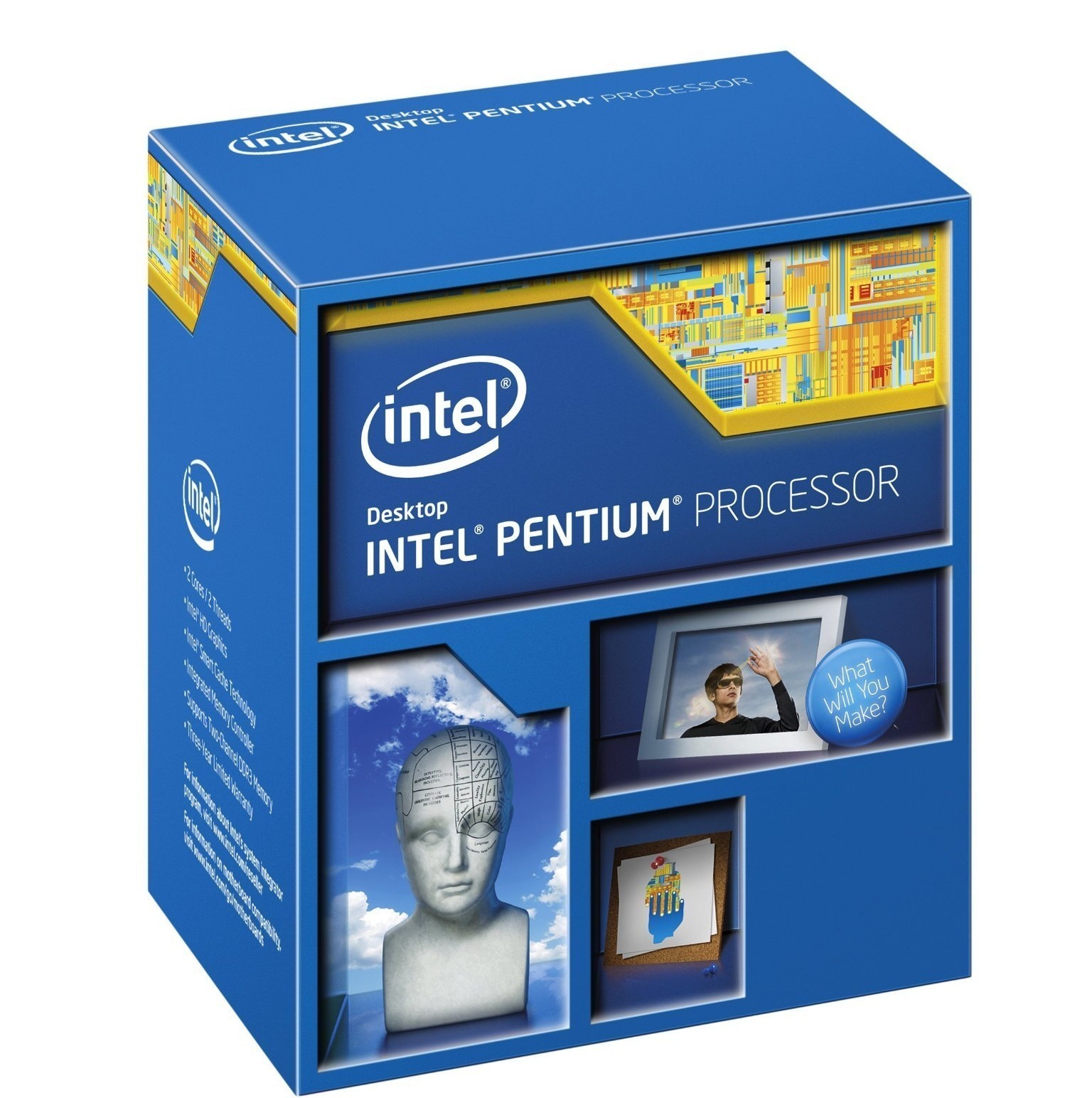Bộ vi xử lý CPU Intel Pentium G3450 (3.4Ghz/ 3Mb cache)