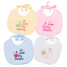 Yếm sơ sinh Lullaby buộc dây nhiều màu