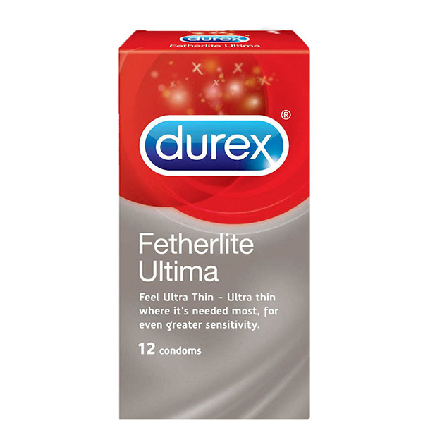 Bao cao su Durex Fetherlite Ultima hộp 12 cái 