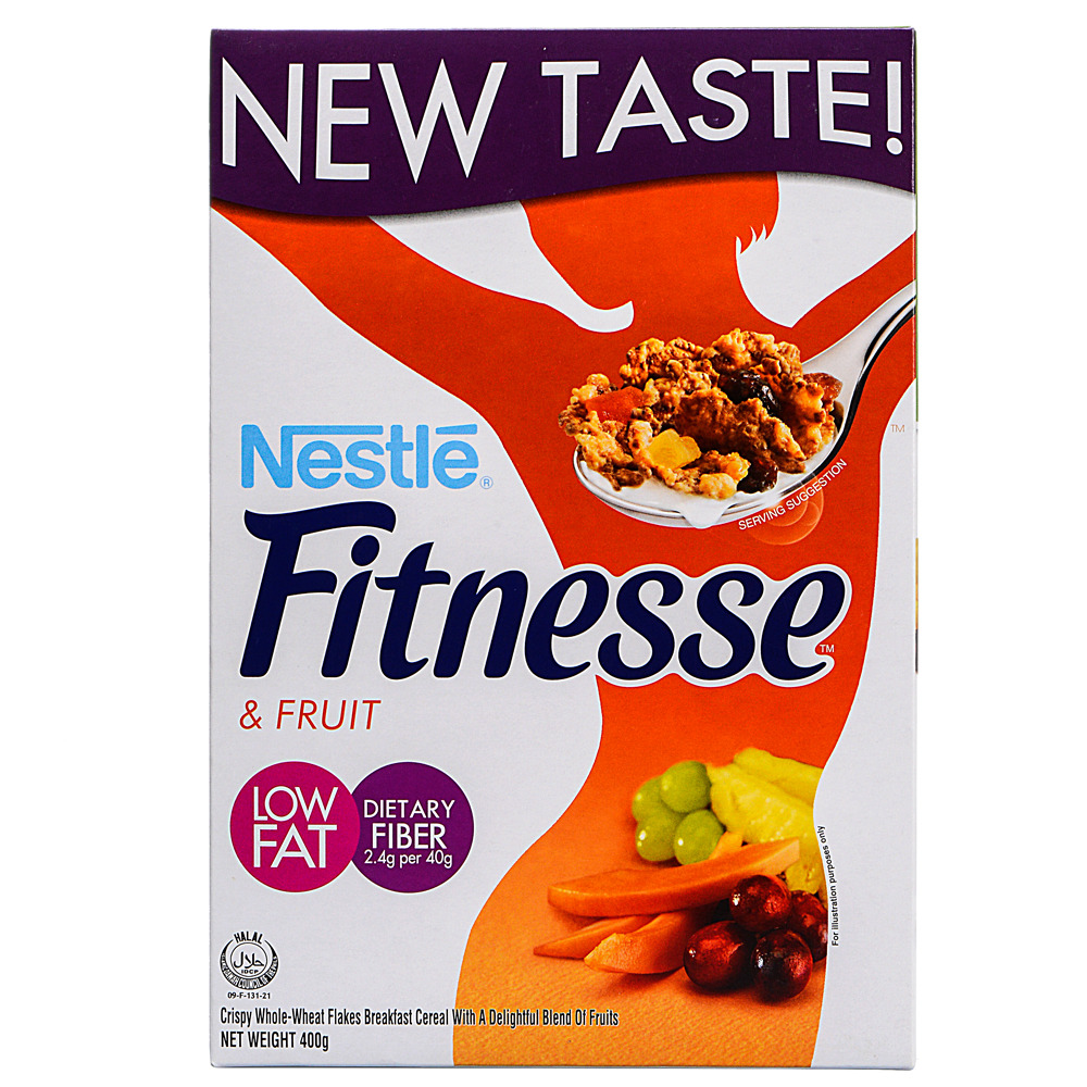 Bánh Ăn Sáng Nestle Fitnesse & Fruite Dành Cho Người Ăn Kiêng (400g) ...