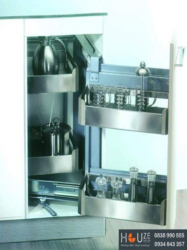 Giá góc liên hoàn inox hộp Edel EC68L 
