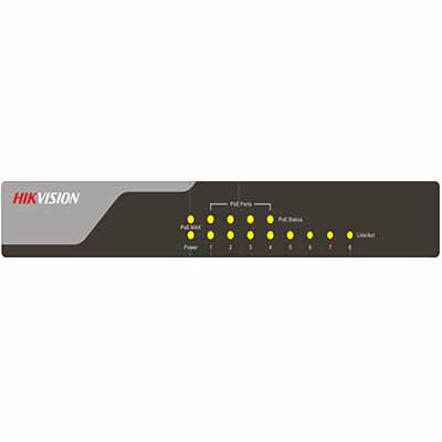 Switch PoE Hikvision DS-3E0108P-E 100M - 8 cổng 