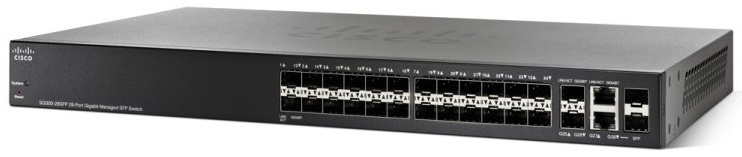 Thiết bị mạng Switch Cisco SG300-28SFP 