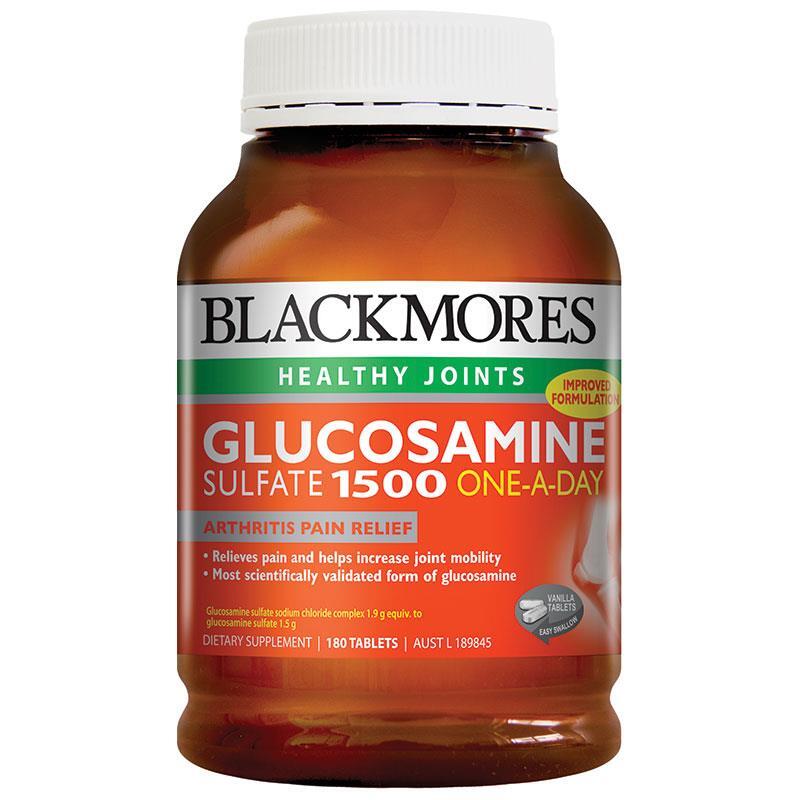 Thuốc bổ khớp Blackmores Glucosamine Sulfate 1500mg - 180 viên 