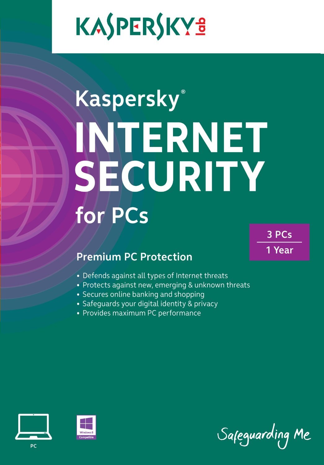 Kaspersky Internet Security 2015 for 3 user bản thẻ 