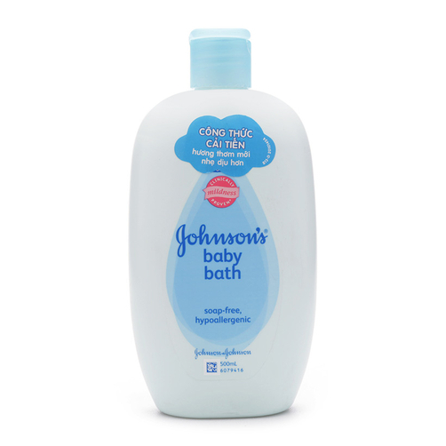 Sữa tắm cho bé Johnson & Johnson màu xanh - 500ml
