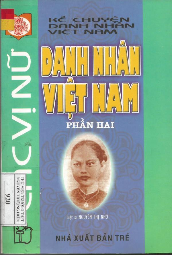 Các vị nữ danh nhân việt nam (phần 1) 