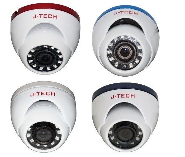 Camera AHD Dome hồng ngoại J-TECH AHD5250B - 2MP 