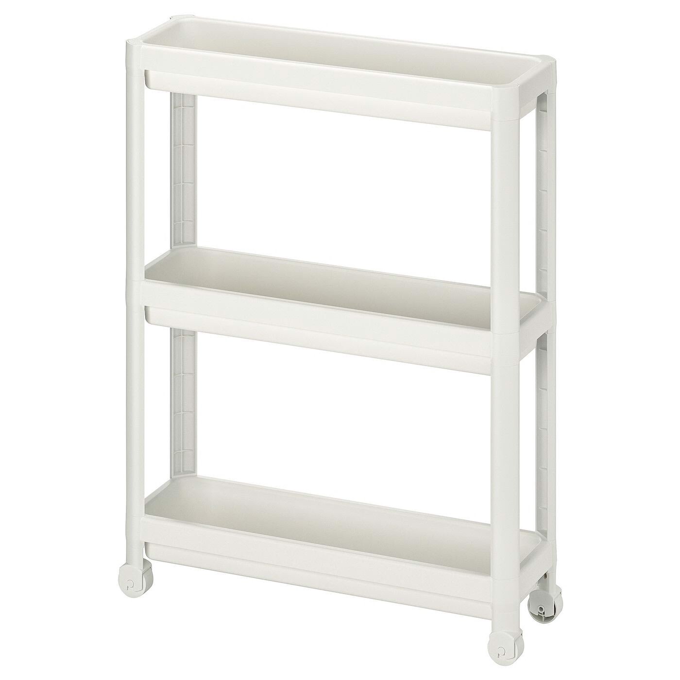 Kệ bánh xe 3 tầng Vesken Ikea