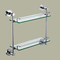 Kệ inox 2 tầng Tùng Lâm TL-9792 - Kính thẳng