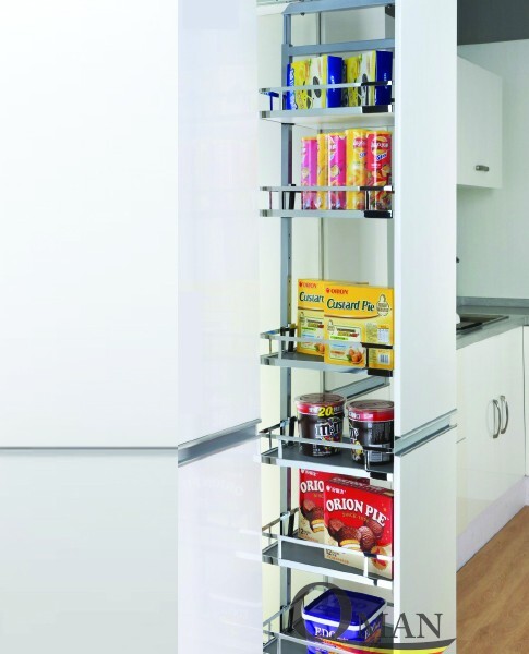 Tủ kho cánh rút thẳng inox hộp Qman M030440 
