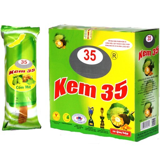 Kem 35 Tràng Tiền cốm mít - hộp 10