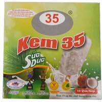 Kem 35 Tràng Tiền sữa dừa - hộp 10