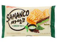 Kem bánh cá trà xanh Samanco Binggrae gói 150ml