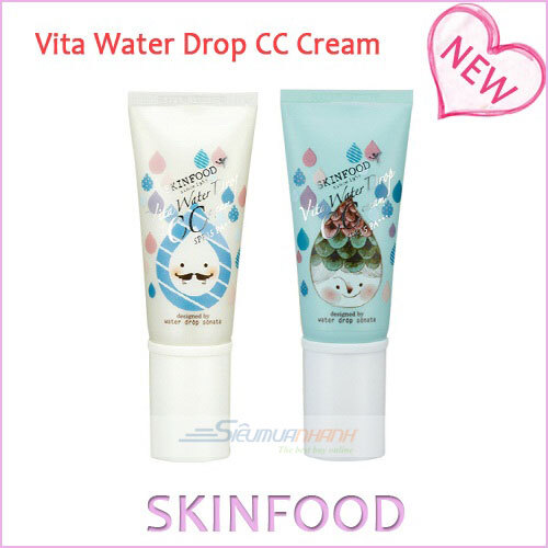 Kem nền trang điểm CC Cream Skinfood Vita Water SPF35 PA+++