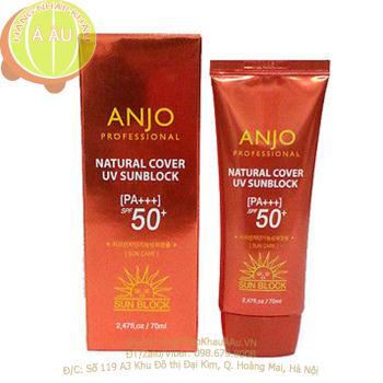 Kem chống nắng Anjo Natural Cover Snail Sun BB - 50 ml