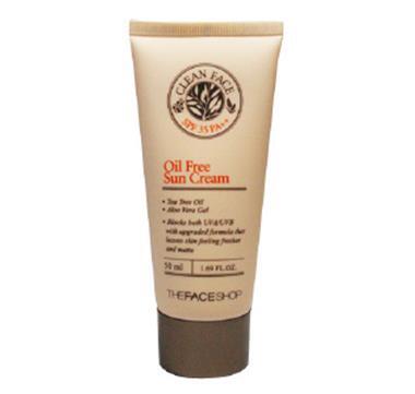 Kem chống nắng Clean Face Oil Free Sun Cream SPF 35 PA+++