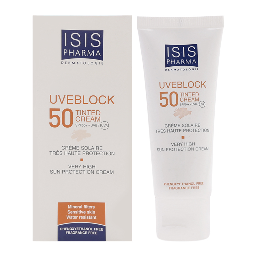 Kem chống nắng dành cho da nhạy cảm Isis Pharma Uveblock Light Tinted SPF 50 40ml