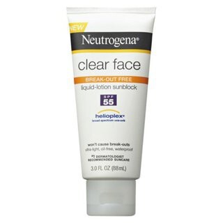 Kem chống nắng Neutrogena Clear Face Sunscreen SPF55