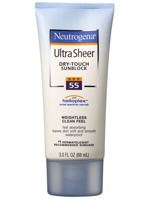 Kem chống nắng Neutrogena Ultra Sheer Dry Touch Sunblock SPF 55