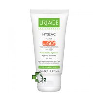 Kem chống nắng Uriage cho da dầu mụn Hyseac Fluide SPF 50+ - 50ml