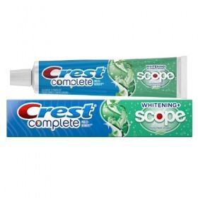 Kem đánh răng Crest Complete Extra Whitening Scope - 232gr