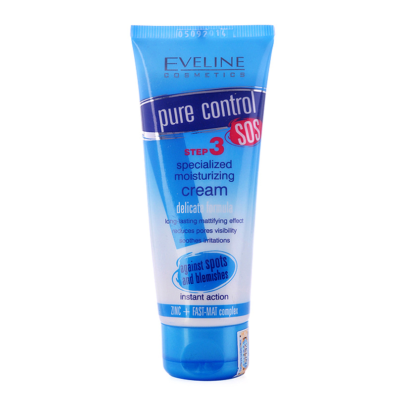 Kem dưỡng ẩm đặc biệt Pure Control SOS Eveline 75ml