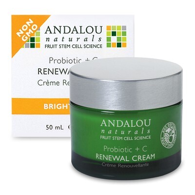 Kem dưỡng da Andalou Naturals Brightening Probiotic + C Renewal Cream 50ml