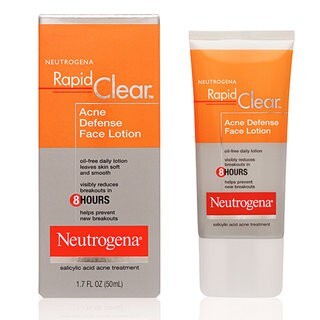 Kem dưỡng da trị mụn Neutrogena Rapid Clear Acne Defense Face Lotion 50ml