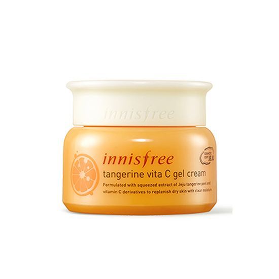 Kem dưỡng làm sáng da, giảm thâm nám Innisfree - Tangerine Vita C Gel Cream