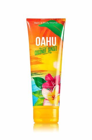 Kem dưỡng thể Bath And Body Works Oahu Coconut Sunset
