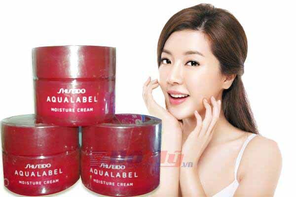 Kem dưỡng trắng da collagen Shiseido Aqualabel