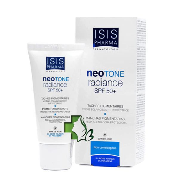 Kem dưỡng trắng da kết hợp chống nắng Isis Pharma Neotone Radiance SPF 50+ 30ml