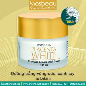 Kem giảm thâm, làm trắng da vùng nách & bikini Mosbeau