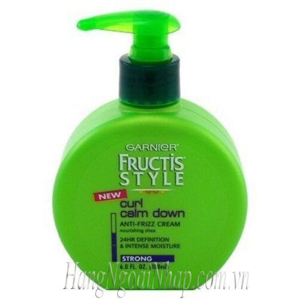 Kem giữ nếp cho tóc uốn Garnier Fructis Style Curl Calm Down 180ml