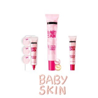 Kem Lót Trang Điểm Cho Da Trắng Hồng Maybelline Baby Skin Bright Pink Fair SPF35 PA++ 30ml