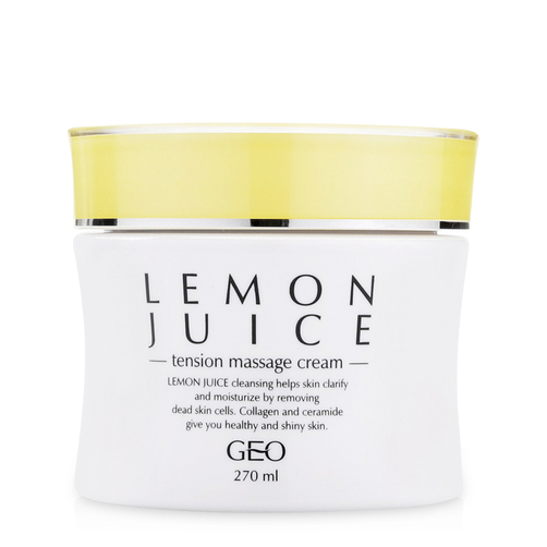 Kem massage chiết xuất chanh Geo Lemon Juice Tension Massage Cream