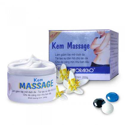 Kem Massage Tan Mỡ Thorakao - 200g
